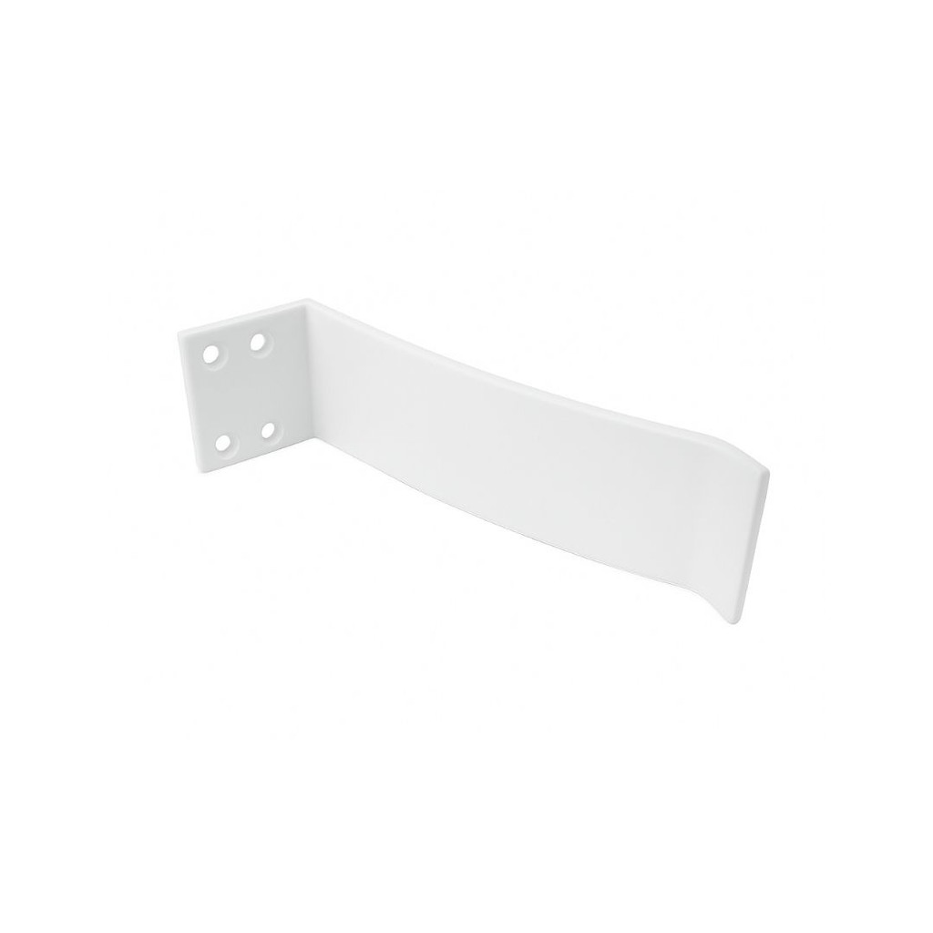 CHAPA GUIA ENVIDRACAMENTO DE SACADA ALUMINIO BRANCO