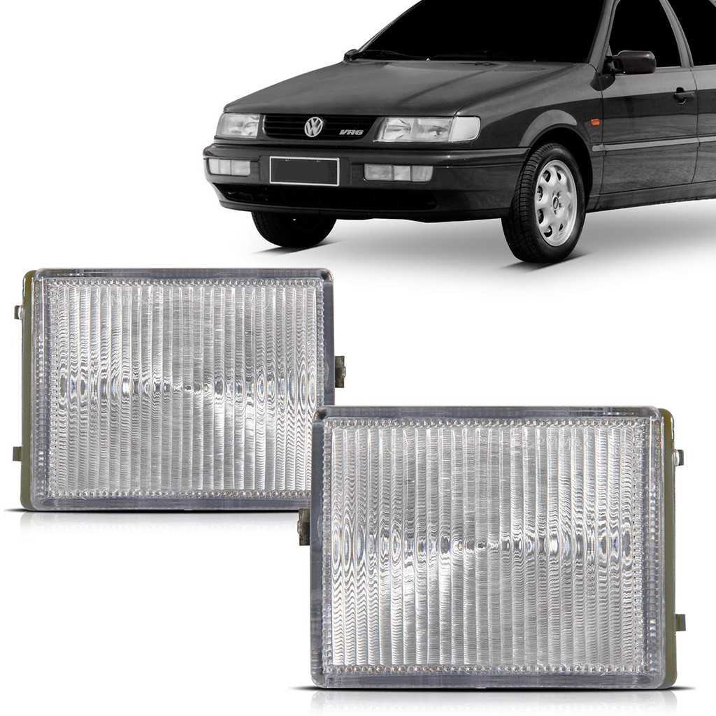 Par Aplique Defletor Parachoque Passat 93 94 95 96 em Oferta na Shopee