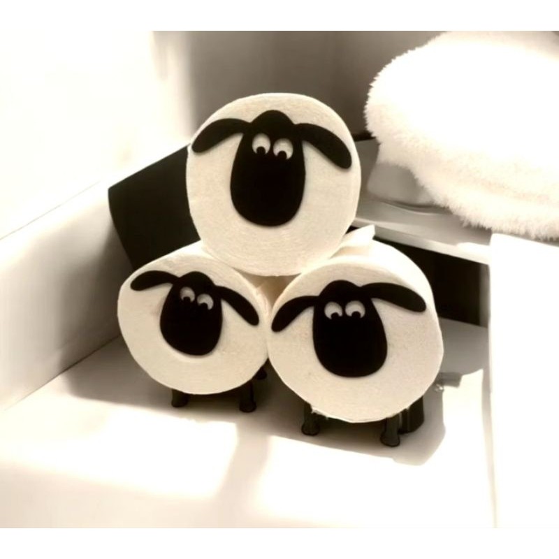 Ovelha shaun - Kit Suportes Porta Papel Higiênico Ovelha shaun  Decoração