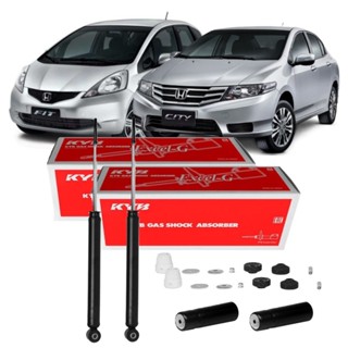 PAR AMORTECEDOR TRASEIRO HONDA NEW FIT / CITY 2009 A 2014 KAYABA em Oferta na Shopee