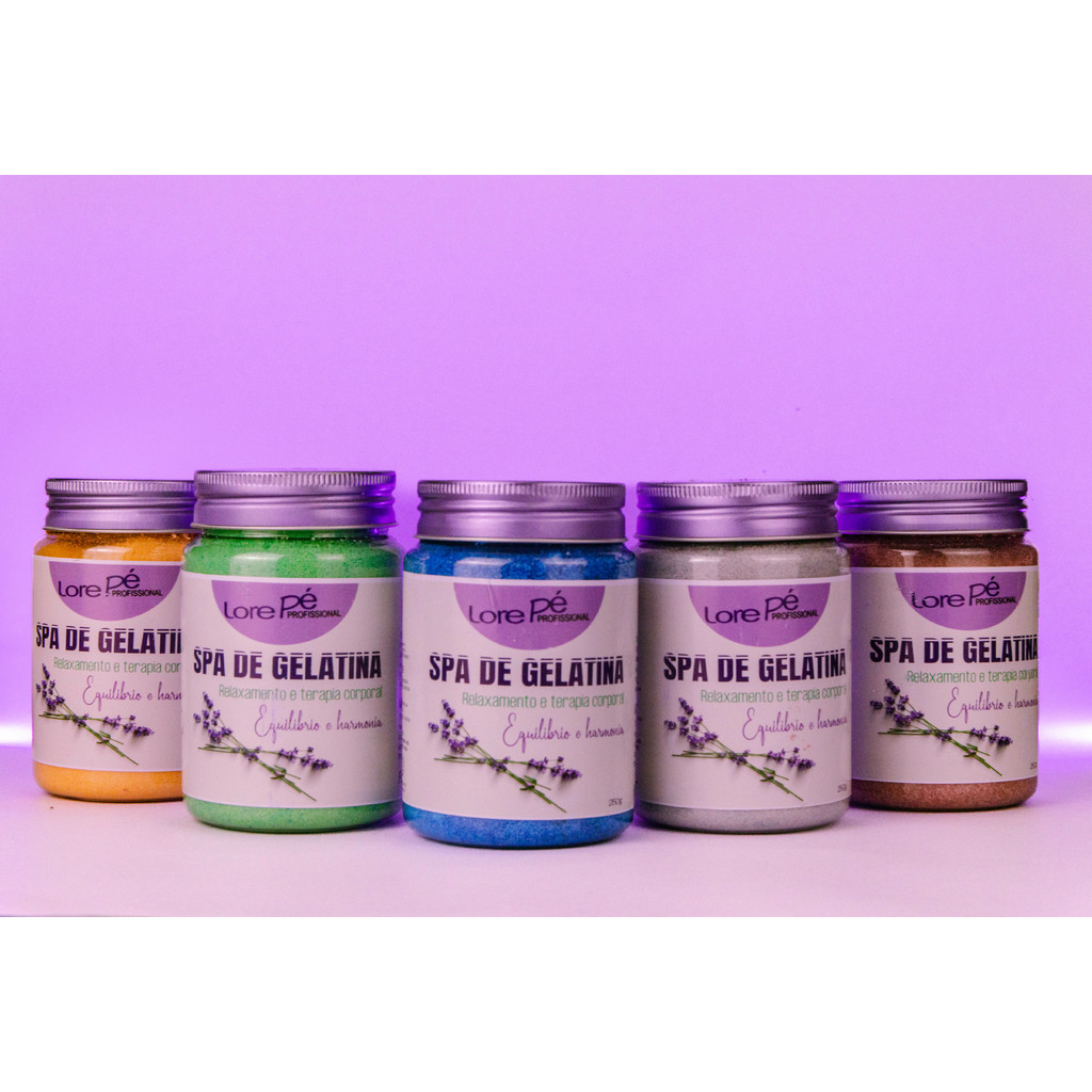 Spa de Gelatina Lore Pé 250g em Oferta na Shopee