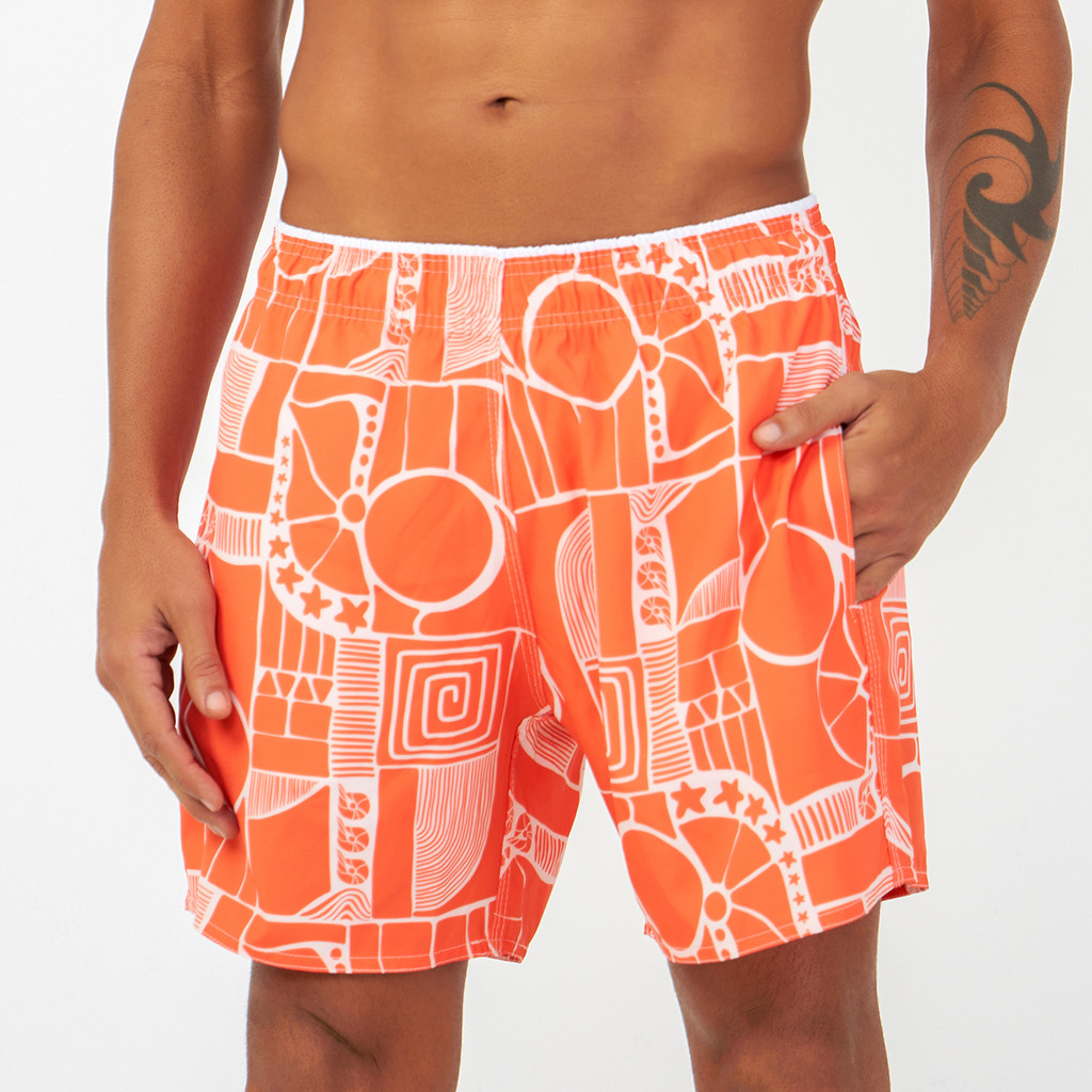 Bermuda Estampada Verão Praia Beach Tenis Acqua Rio em Oferta na Shopee