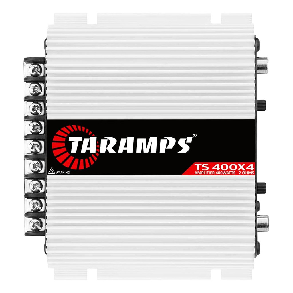 Modulo Taramps Ts400x4 Potencia de 400watts 2 Ohms Amplificador 400rms T400 4 Canais Som Automotivo