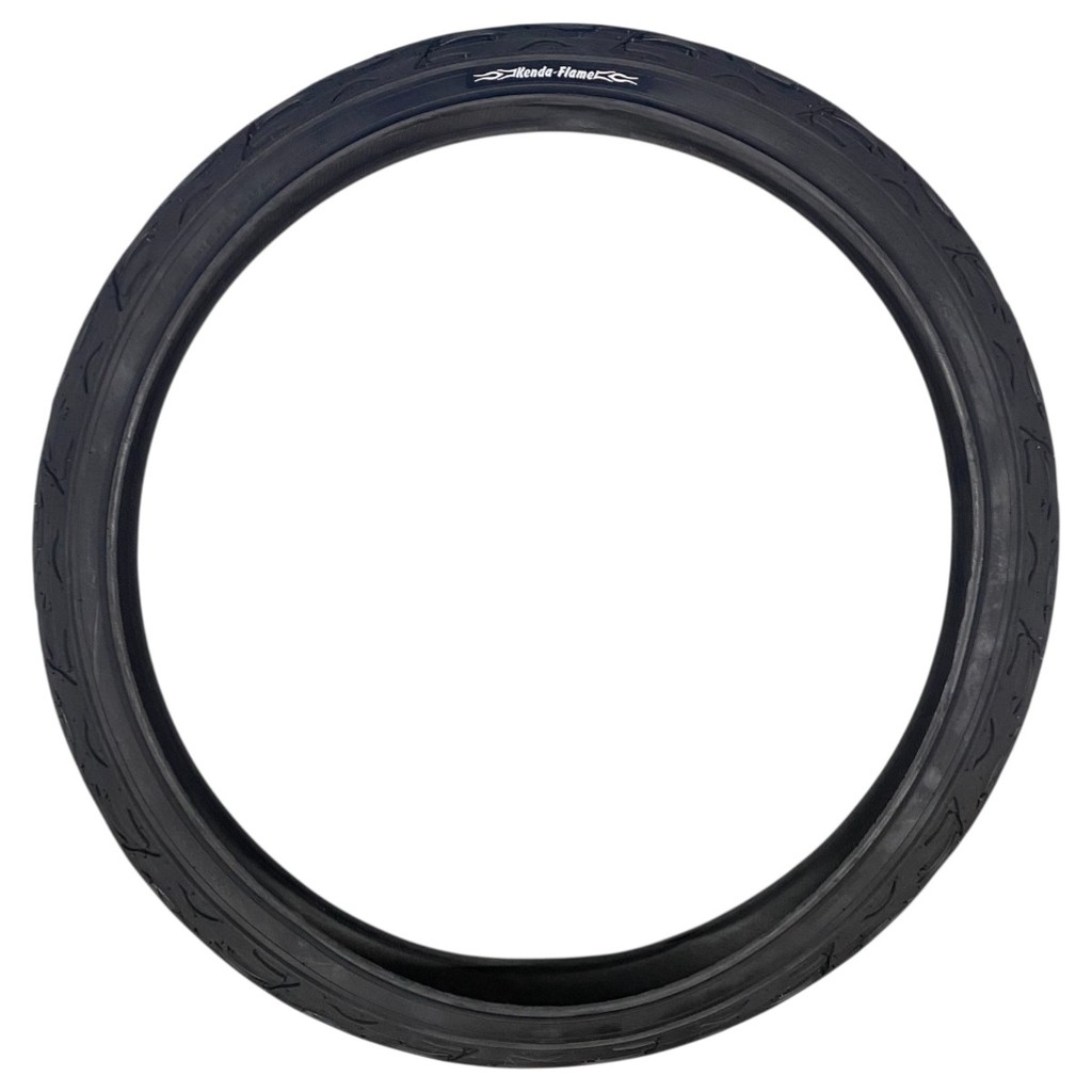 Kit com 2 Pneu Kenda Flame 26x2.125 Aro 26 Para Bicicleta MTB Slick Estilo Balão Compativel com aro com Diametro 559mm