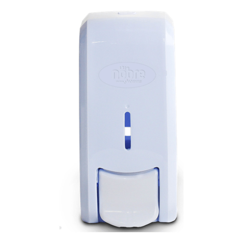 Dispenser Sabonete Liquido Álcool Em Gel 800ml  Branco Nobre