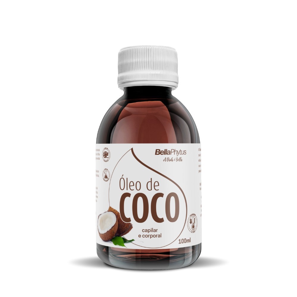 Óleo de Coco Bella-Oil 100ml - BellaPhytus 