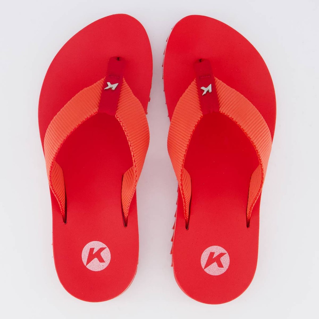Chinelo Kenner Kyra Pro Feminino Vermelho