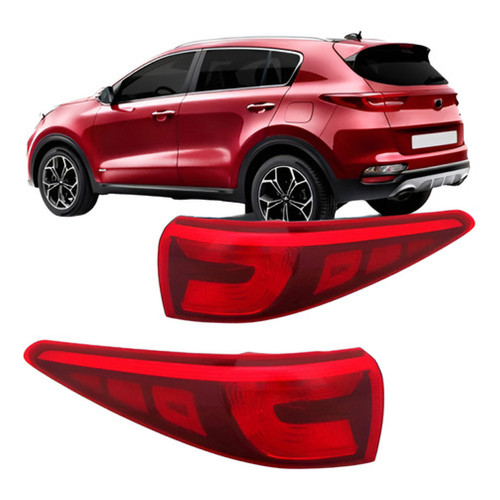 Par Lanterna Traseira Canto Sportage 17 2018 Sem Led Oferta