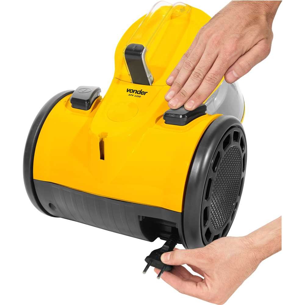 Aspirador De Pó 1.200W Apv1200 2 Litros 220V Vonder Portátil Doméstico Limpeza Carro · foto 2