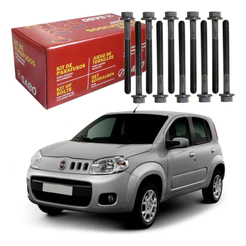 Jogo Parafuso Cabeçote Sabó Fiat Novo Uno 1.0 8v 2010 A 2016