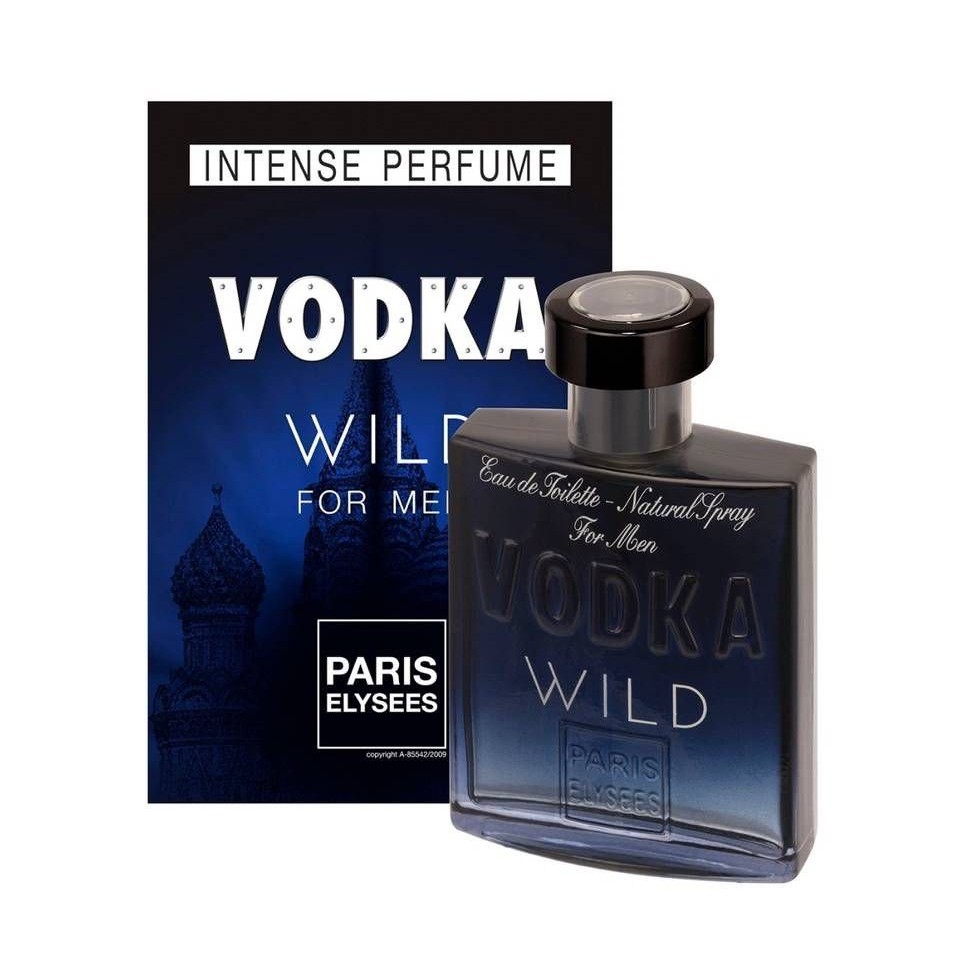 Perfume Vodka Wild For Men Paris Elysees 100ml - Masculino
