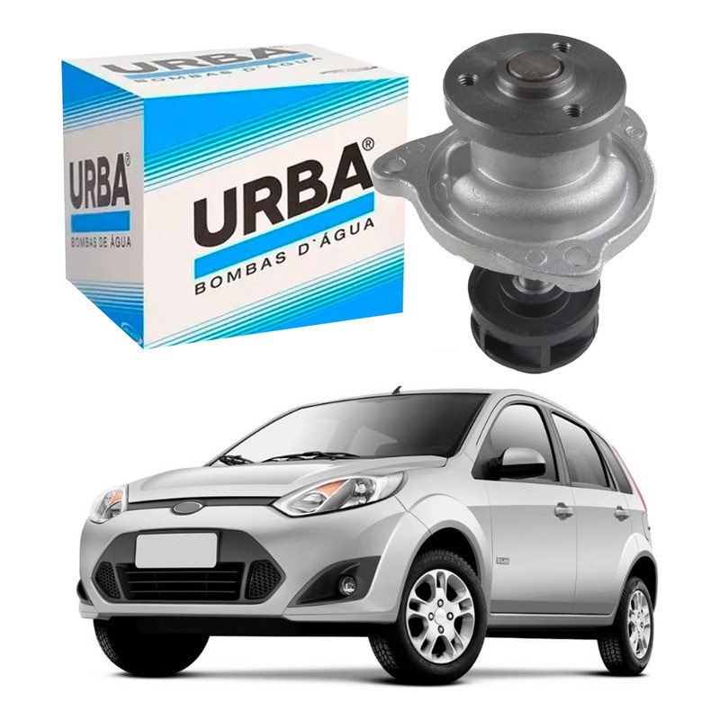 Bomba Dagua Motor Urba Ford Fiesta 1.6 8v 2010 A 2014