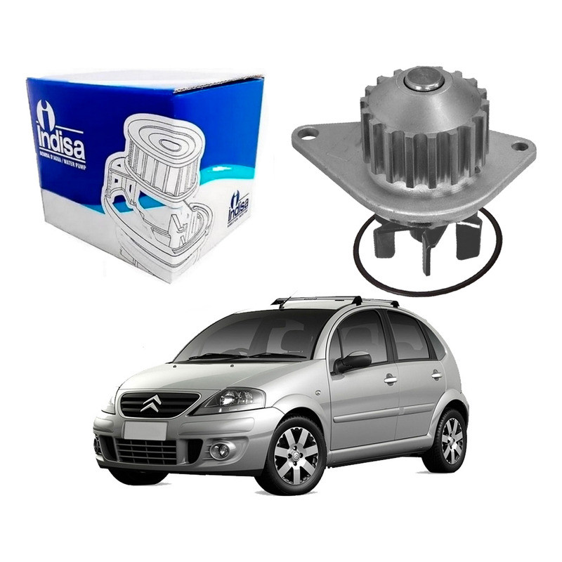 Bomba Dagua Indisa C3 1.4 8v 2003 A 2012 em Oferta na Shopee