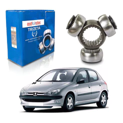 Trizeta Peugeot 206 1.0 1998 A 2007