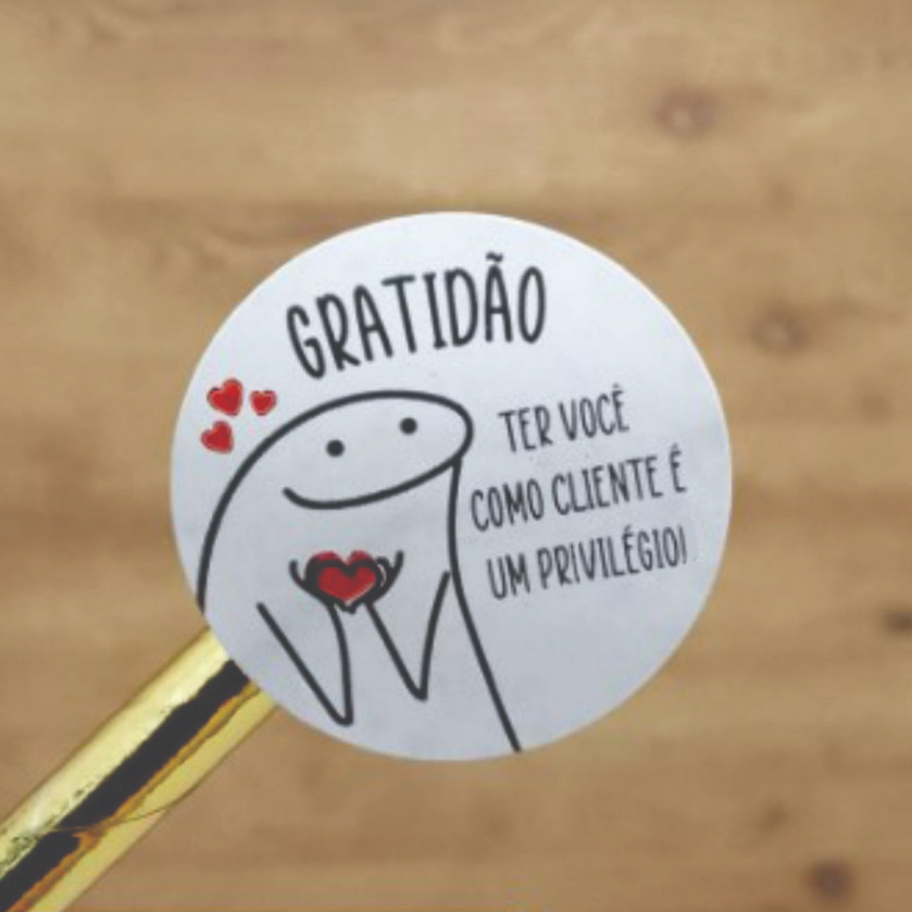 Adesivos Redondos de Agradecimento: Onde Comprar | BuscaProdutos