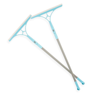 Kit 2 Vassoura Mágica Silicone Rodo Mop Limpeza Piso Vidro Multiuso Extensível Tira Pelo Banheiro em Oferta na Shopee