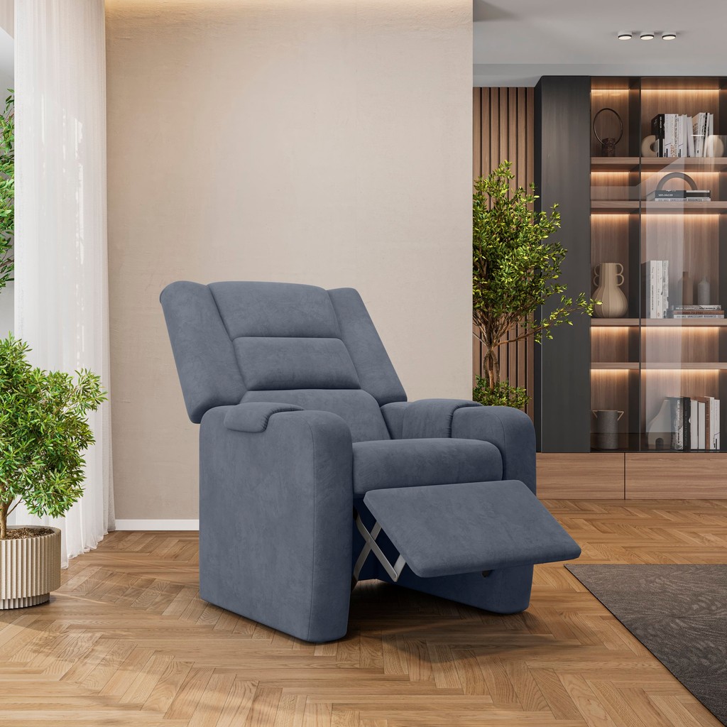 Poltrona do Papai Mônica Yescasa Cinza em Oferta na Shopee