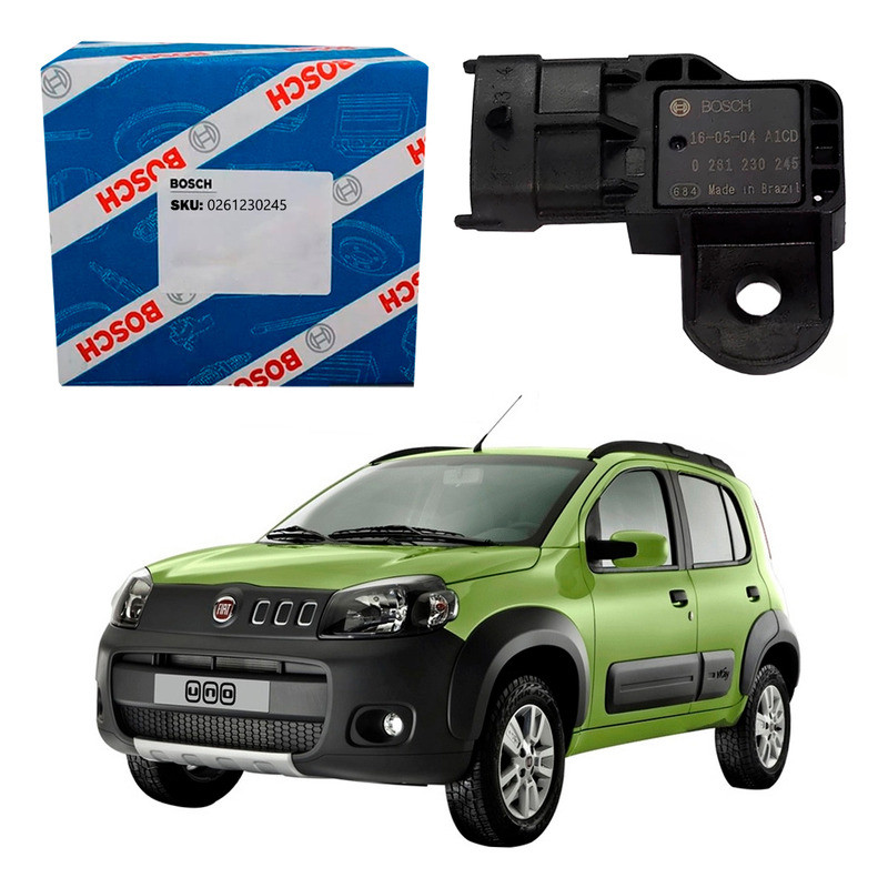Sensor Map Bosch Uno Way 1.0 1.4 2010 A 2016 em Oferta na Shopee