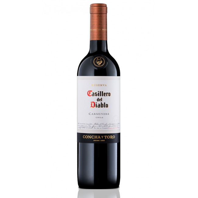 VINHO TINTO CASILLERO DEL DIABLO CARMENERE 750ML