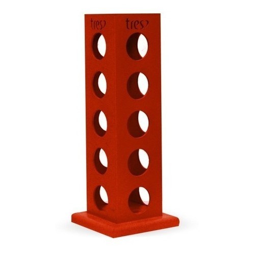 Porta Capsula Decorativo Três Corações Vermelho Porta Café Organizador de Caps. Para Decoração Organizada Promo