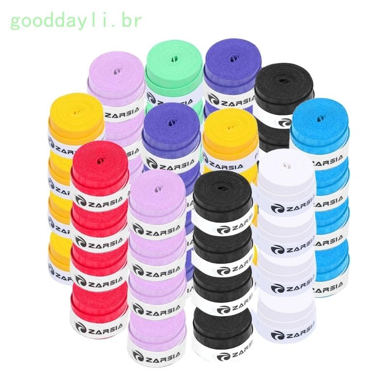GOO 60 Peças Conjunto Overgrips Raquete Para Tênis Squash Badminton Fácil Aplicar