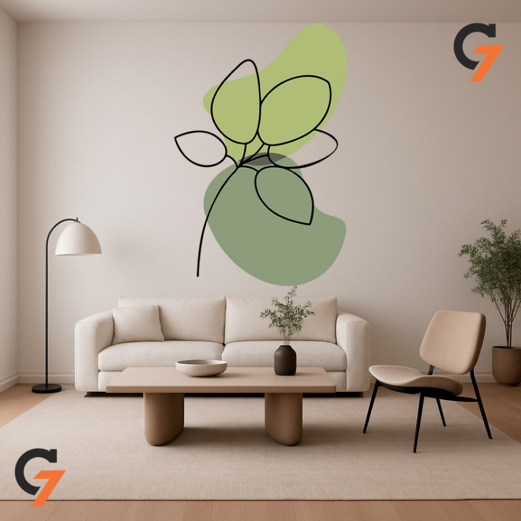 Adesivo De Parede Floral Delicadas Para Decorar Sua Casa Com Charme Elegância Autocolante Para Sala