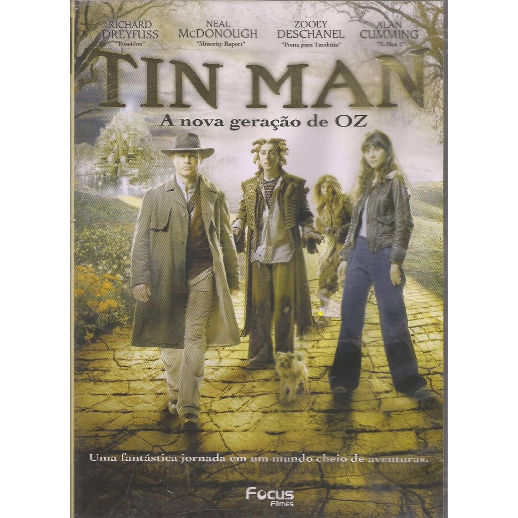 Dvd - Tin Man - A Nova Geração De Oz - Richard Dreyfuss Lacr