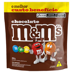 Confeito de Chocolate ao Leite 850g M&M'S