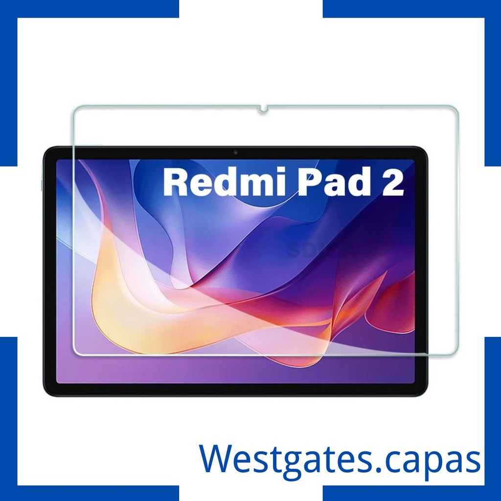 Pelicula de vidro Temprerado 9h Para Tablet Redmi pad 2 11* 2025,Protetor de tela para Redmi pad 2 em Oferta na Shopee