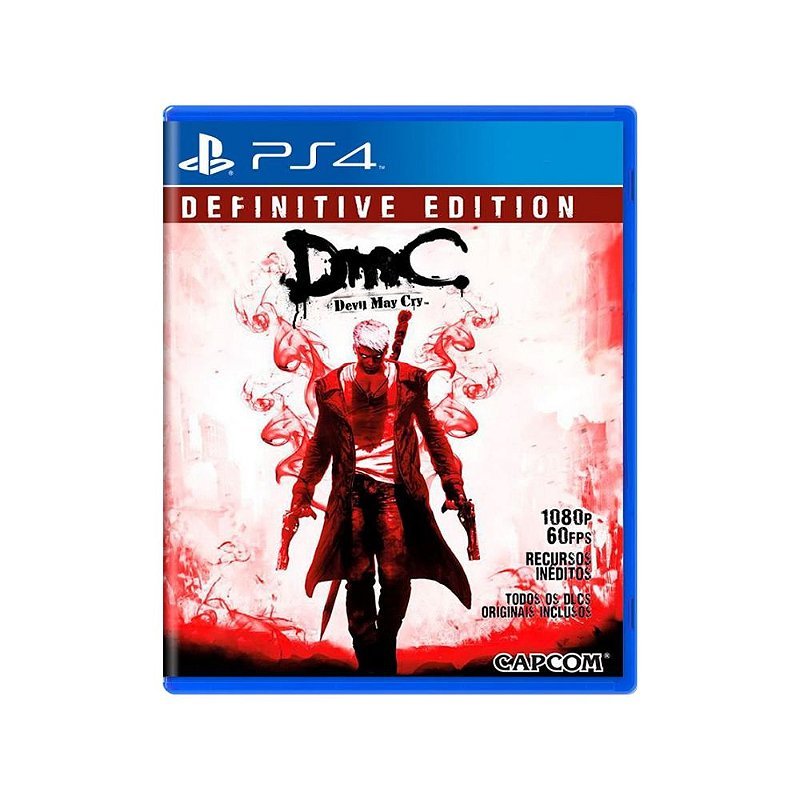 Jogo Dmc Devil May Cry Definitive Edition - PS4 - Usado - Original