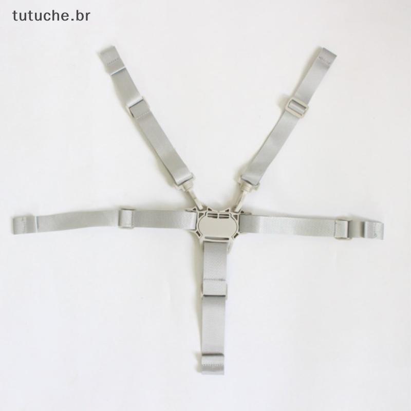 TU Baby Universal 5 Pontos Arnês Cadeira Alta Cinto De Segurança Cintos Para Carrinho De Bebê BR