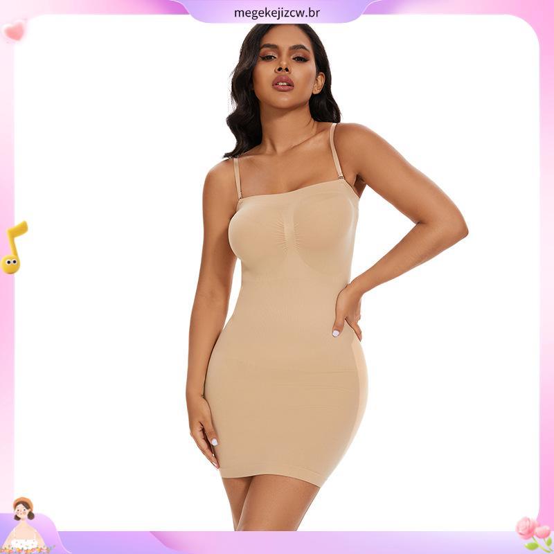 Roupas íntimas femininas Modelando o corpo Roupas íntimas Sling Wrap Breast Narrow Belly Body Shaping Seamless Dress