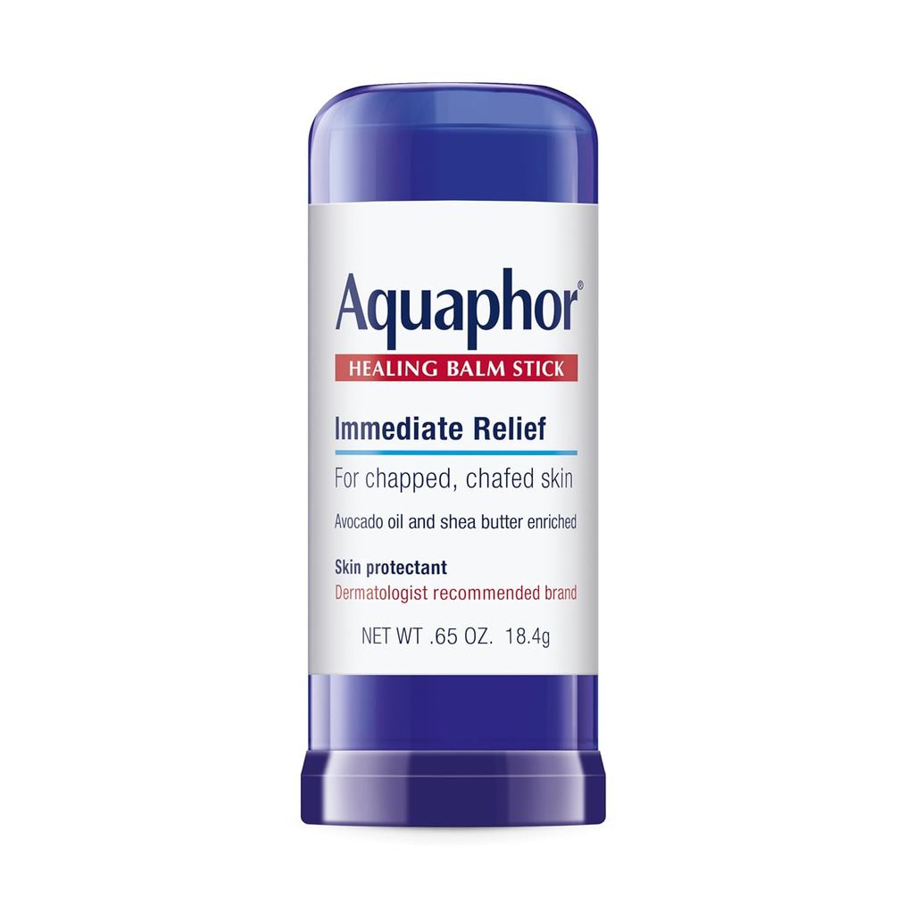 Bastão de Bálsamo Reparador Aquaphor, Bálsamo Protetor com Óleo de Abacate e Manteiga de Karité, Bastão de 0,65 oz