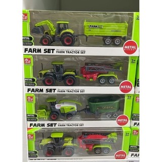 Tratores e Colheitadeiras Diversos Modelos de Coleção Farm Tractor Set Brinquedos