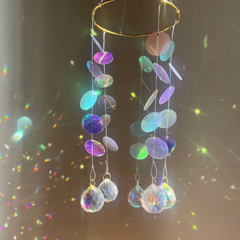 [Estoque pronto] Venda imperdível pingente de casamento bola de iluminação de cristal pingente coletor de sol fabricante