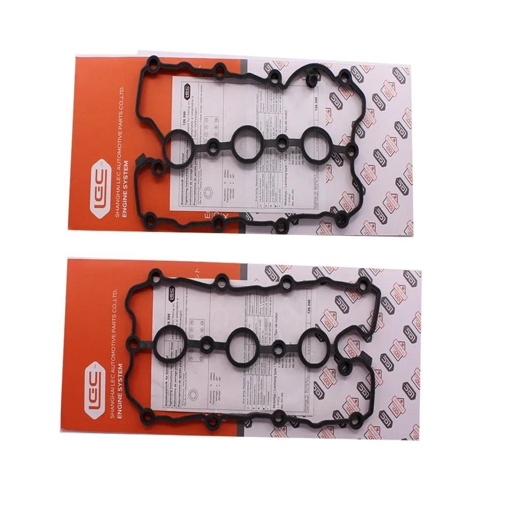 1/2 Pçs Cabeça Do Cilindro Válvula Capa Junta Vedação Para Audi A6 C6 Allroad 2.4 A4 B7 Avant 2005-2008 A8 3.2 V6 06E103