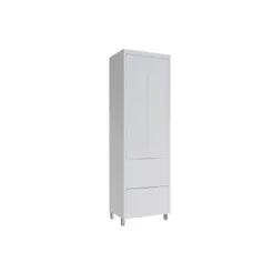 Paneleiro de Cozinha Marquesa c/ 2 Portas e 2 Gavetas 70cm Branco - Nesher
