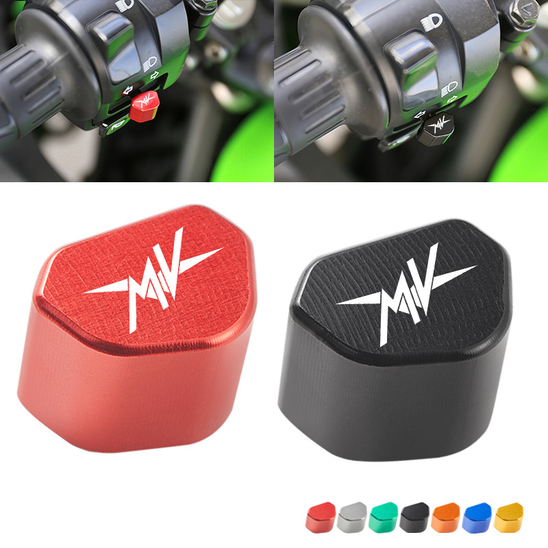CNC Alumínio Motocicleta Interruptor Botão Sinal De Volta Chave Tampa Para MV Agusta F3 675 800 Brutale 800 1000 Acessór