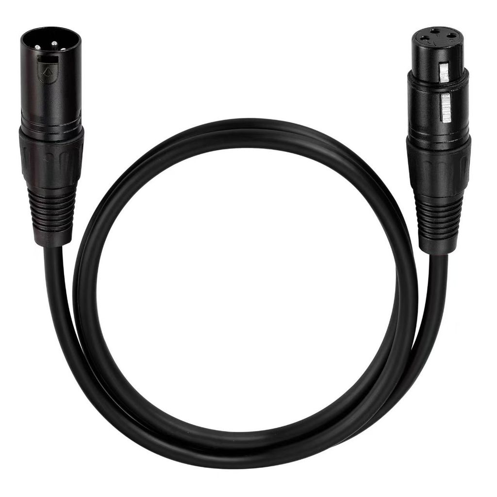 Cabo XLR macho-fêmea, cabo de áudio XLR, cabo XLR macho-fêmea, para microfone condensador, de conexão de áudio