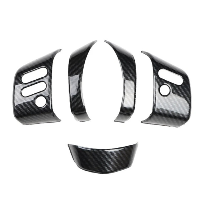 For Toyota FJ Cruiser Car Steering Wheel Trim Cover Decoration Protection 3D Steering Wheel Stickers Auto Styling Access