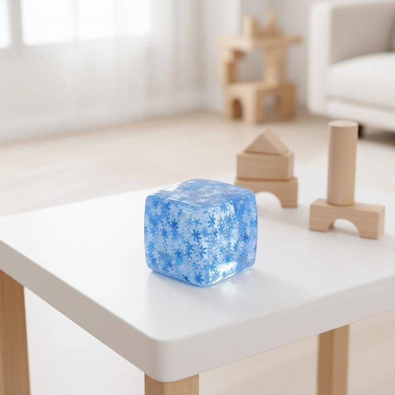 Maolihu Stress and Anxiety Relief Floco De Neve Ice Cube Fidget Balls Para Terapia Manual BR