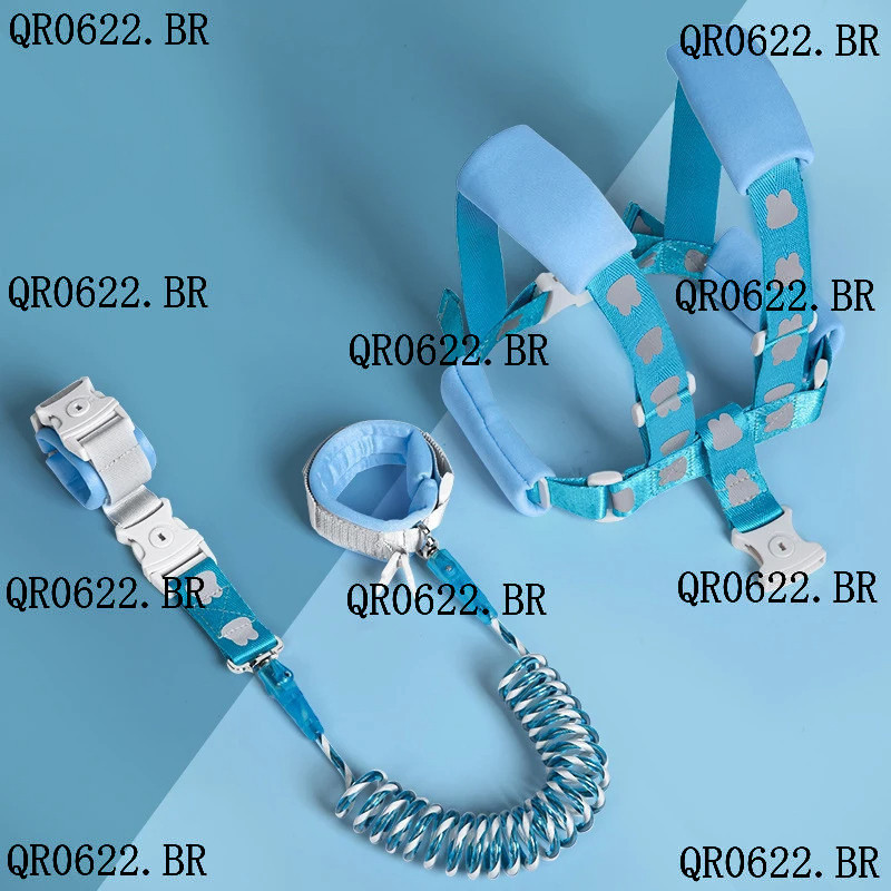 1.5m Ao Ar Livre Anti-Perdido Elo De Pulso Arnês De Segurança Para Bebê Cinta Corda Criança Trelas Andando Pulseira Refl