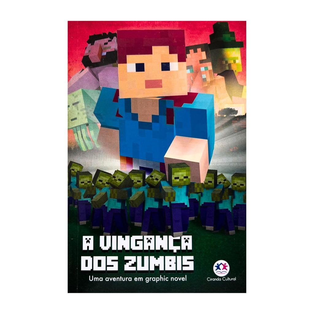 Livro Livro Minecraft – A Vingança dos Zumbis (Livro 2)  USADO