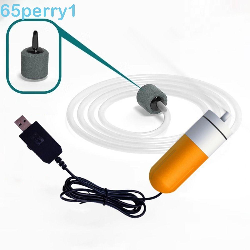 Aerador De Compressor De Ar PERRY1 , Bomba De Oxigênio Para Aquário Com Carregamento USB Portátil , Filtro De Terrário A