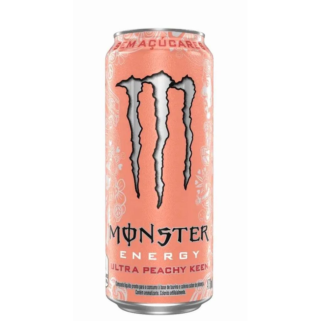 Energético Monster Ultra Peachy Keen Lata 473ml