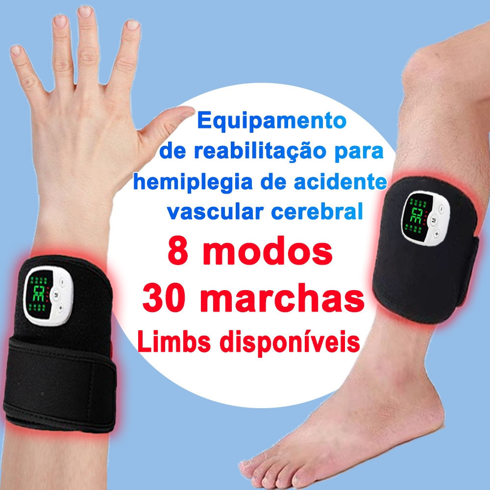 Equipamento doméstico de recuperação AVC: instrumento Manual portátil de fisioterapia TENS, equipamento de treinamento