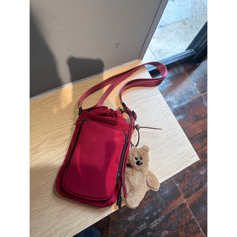 Bolsa multifuncional para garrafa de água, bolsa mensageiro para copo de água, lazer, esportes ao ar livre, série de mon