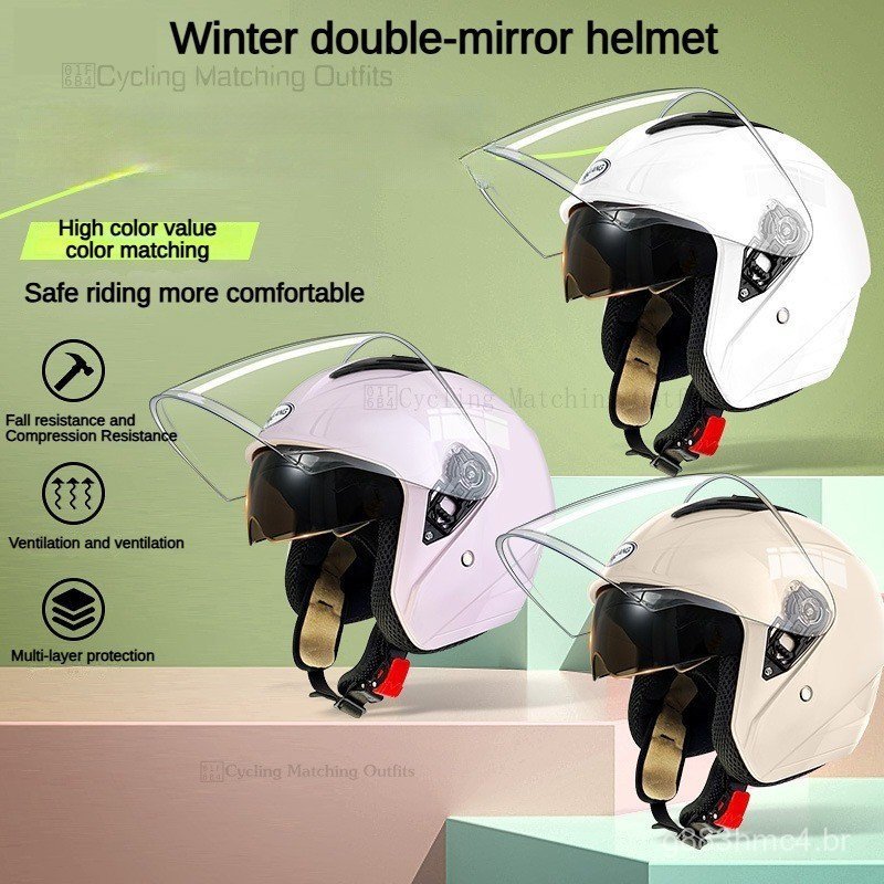 Capacete de Motocicleta, Capacete para Veículo Elétrico, Capacete para Carro a Bateria, Capacete para Motocicleta, Bonit