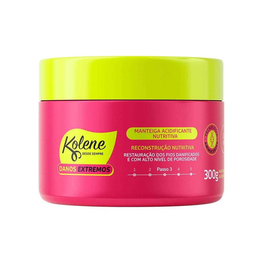 Condicionador Kolene Manteiga Capilar Danos Extremos 300g em Oferta na Shopee
