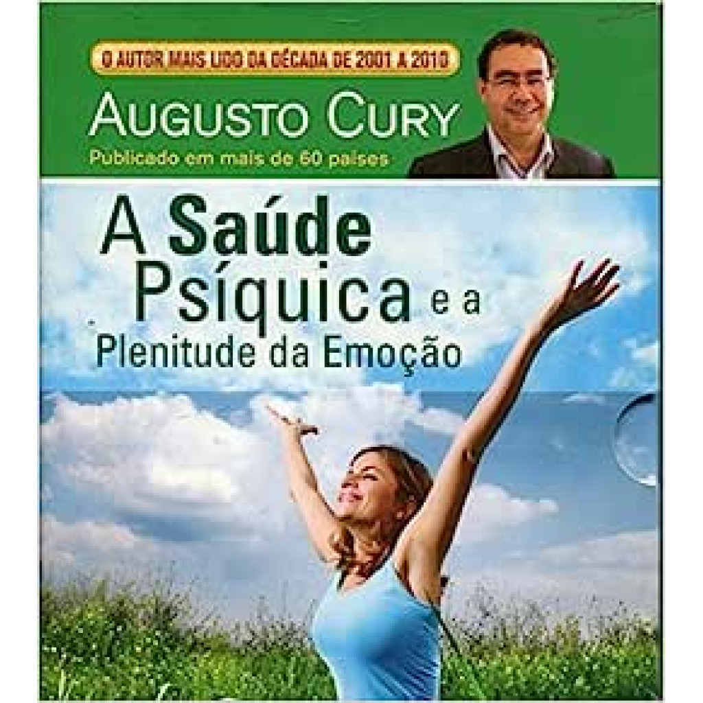 Livro A Saúde Psíquica E A Plenitude Da Emoção C/ Dvd